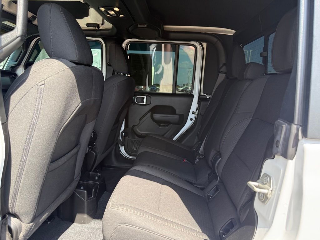 Used 2023 Bright White Clearcoat Jeep Willys image 8