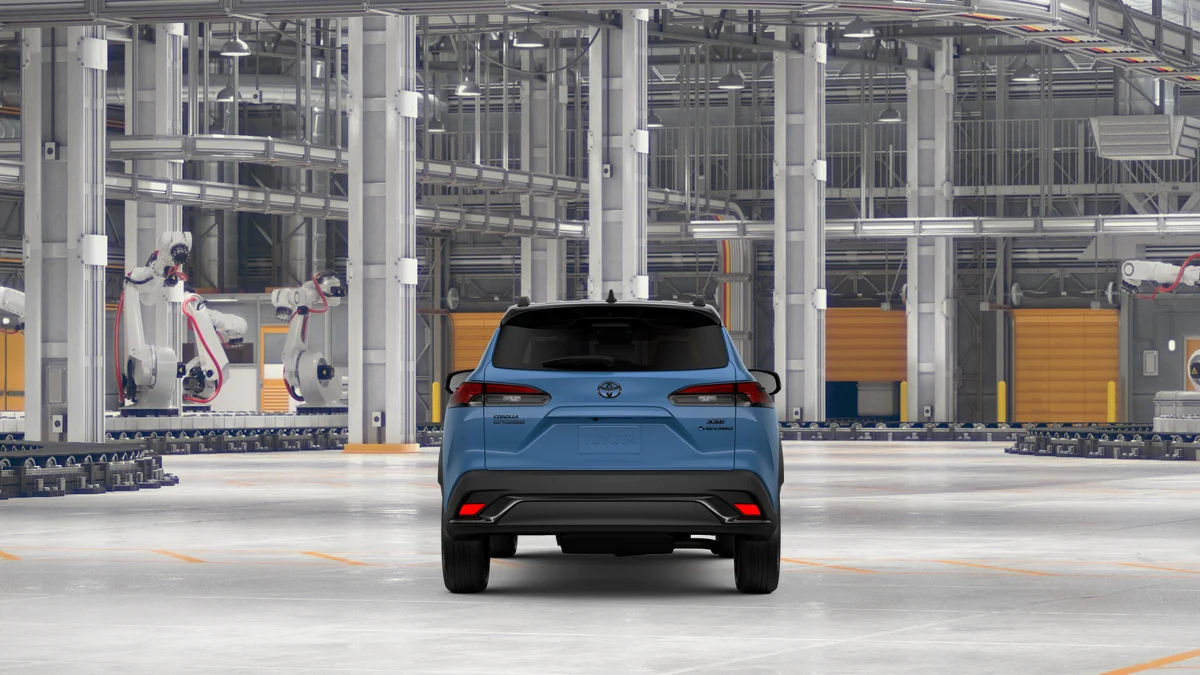 New 2026 Cavalry Blue Toyota Hybrid XSE image 8