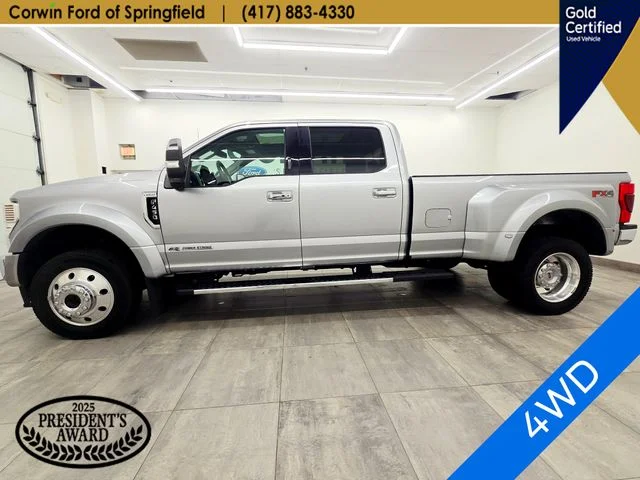 Certified Used 2021 Iconic Silver Metallic Ford Lariat image 2