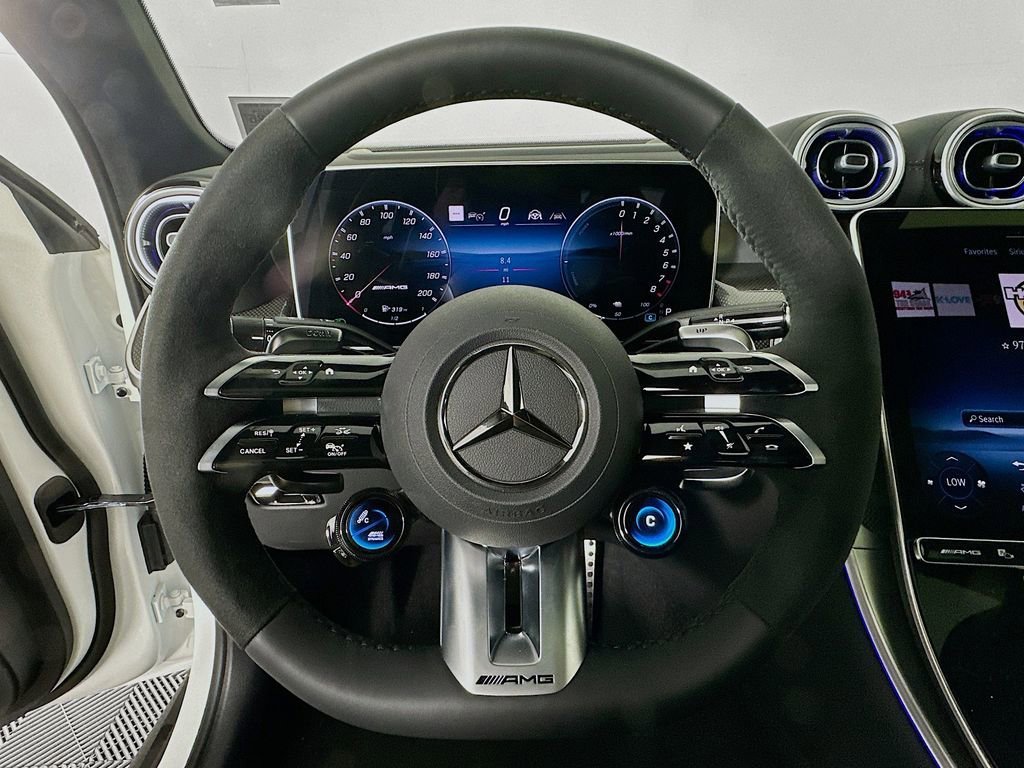 New 2026 Polar White Mercedes-Benz GLC 63 AMG® S E Performance Coupe image 44