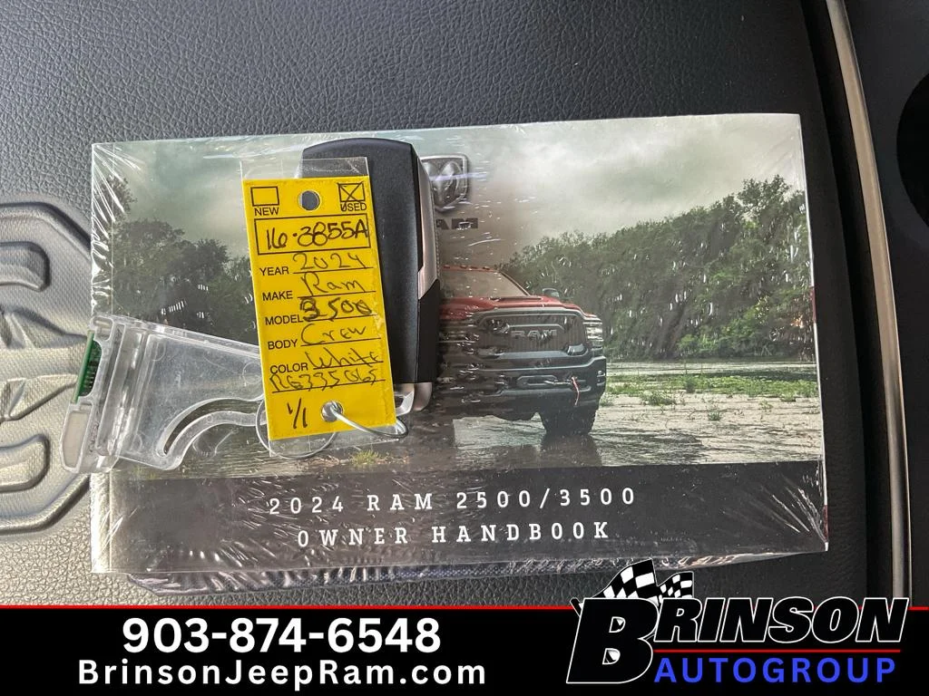 Used 2024 Bright White Clearcoat Ram Laramie image 33