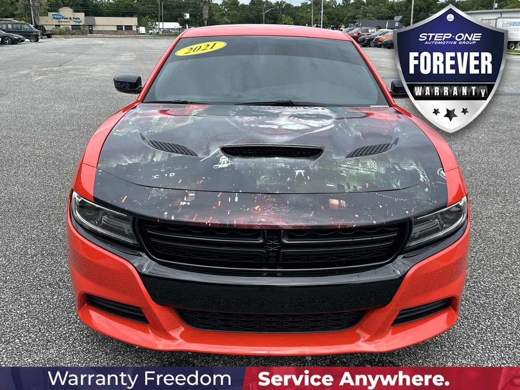 Used 2021 Orange Dodge SXT image 11