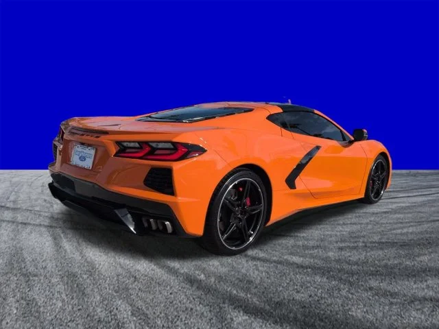 Certified Used 2022 Orange Chevrolet Stingray image 4