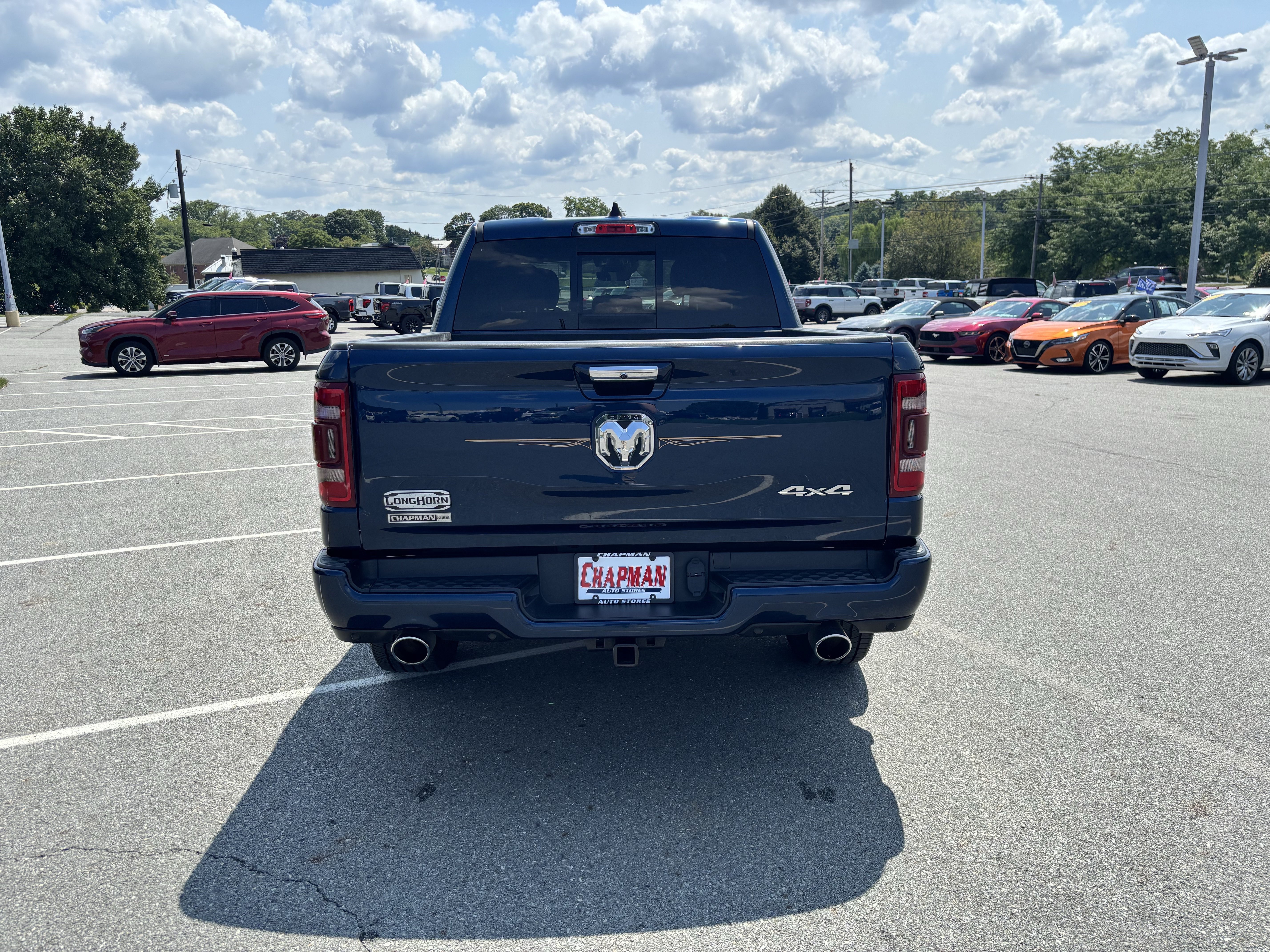 Used 2022 Patriot Blue Pearlcoat Ram Longhorn image 6