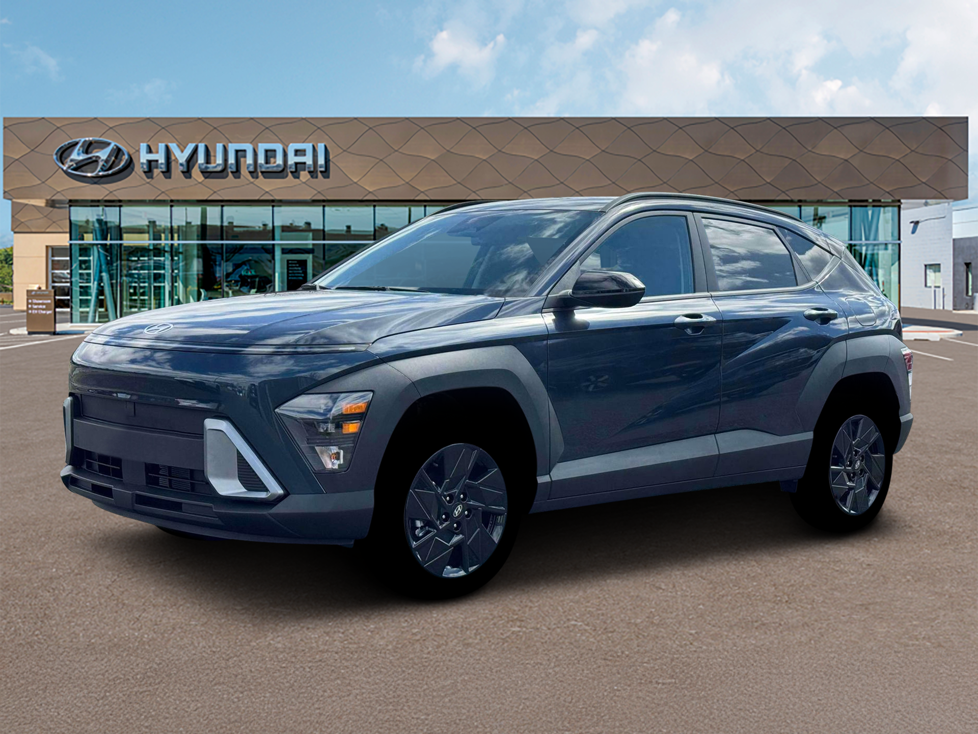 New 2026 Blue Hyundai SEL Sport AWD image 2