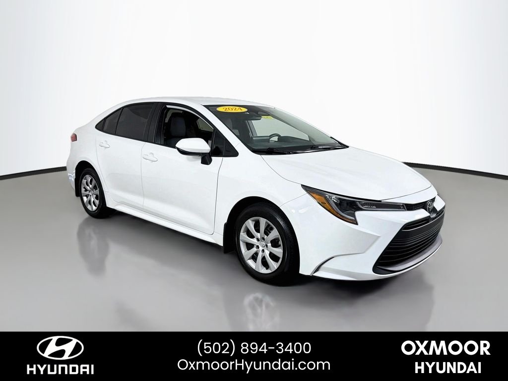 Used 2024 Ice Cap Toyota LE image 1