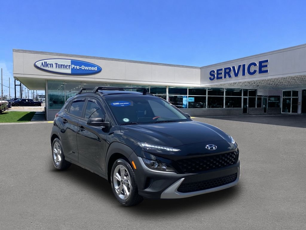 Used 2022 Ultra Black Pearl Hyundai SEL image 2