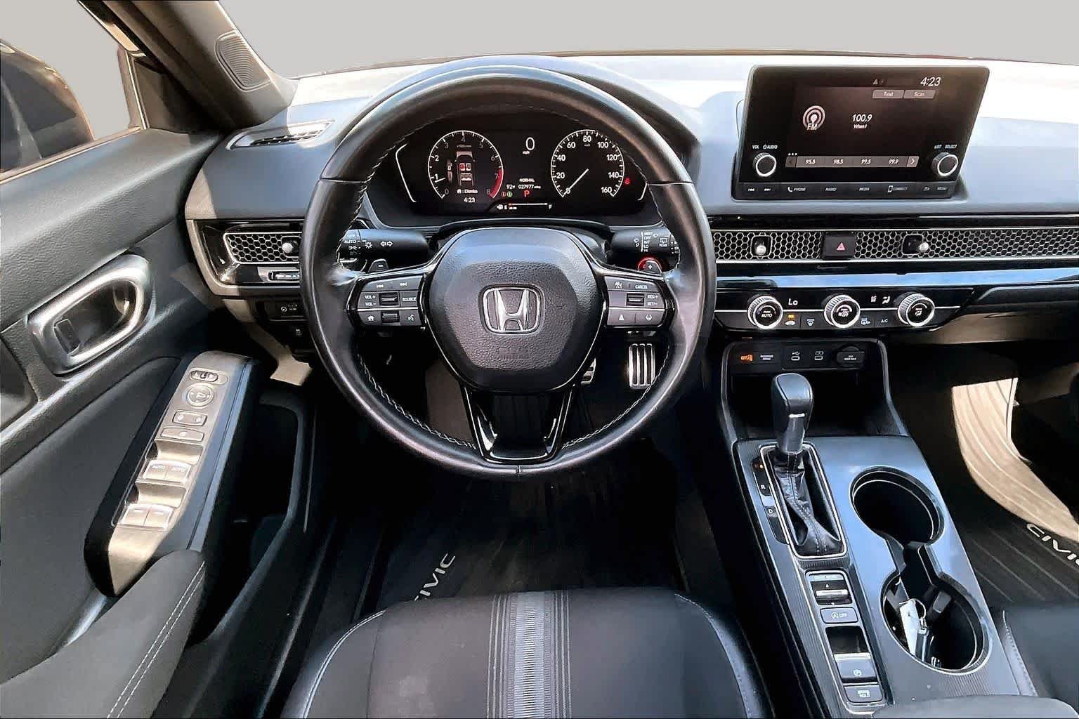 Certified Used 2025 Crystal Black Pearl Honda Sport image 6