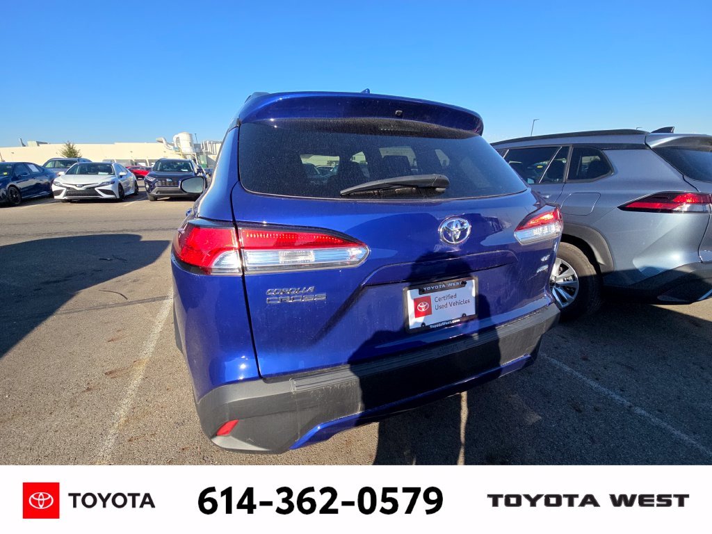 Used 2023 Blue Toyota LE image 7