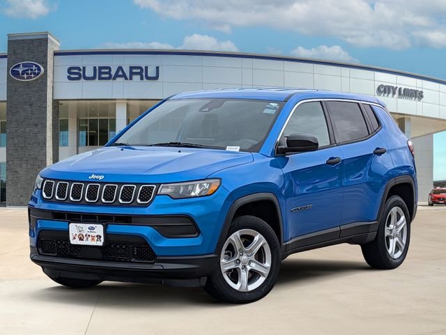 Used 2023 Blue Jeep Sport image 1