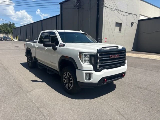 Used 2022 Summit White GMC AT4 image 1