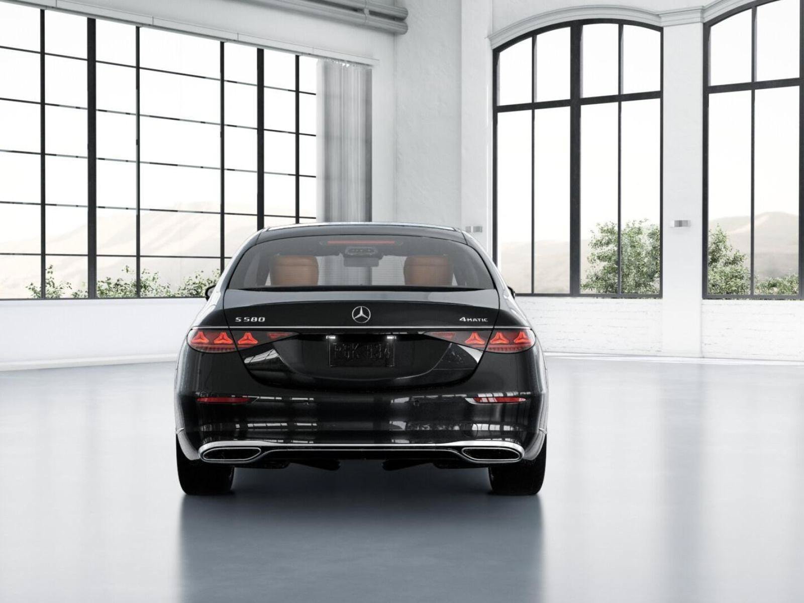 New 2027 Obsidian Black Metallic Mercedes-Benz S 580 4MATIC® Sedan image 11