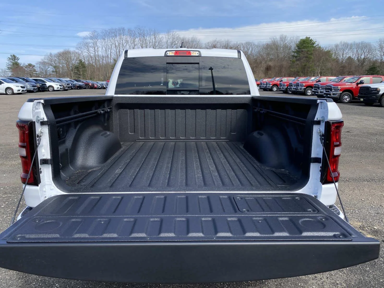New 2026 Bright White Clear-Coat Exterior Paint RAM Laramie image 5