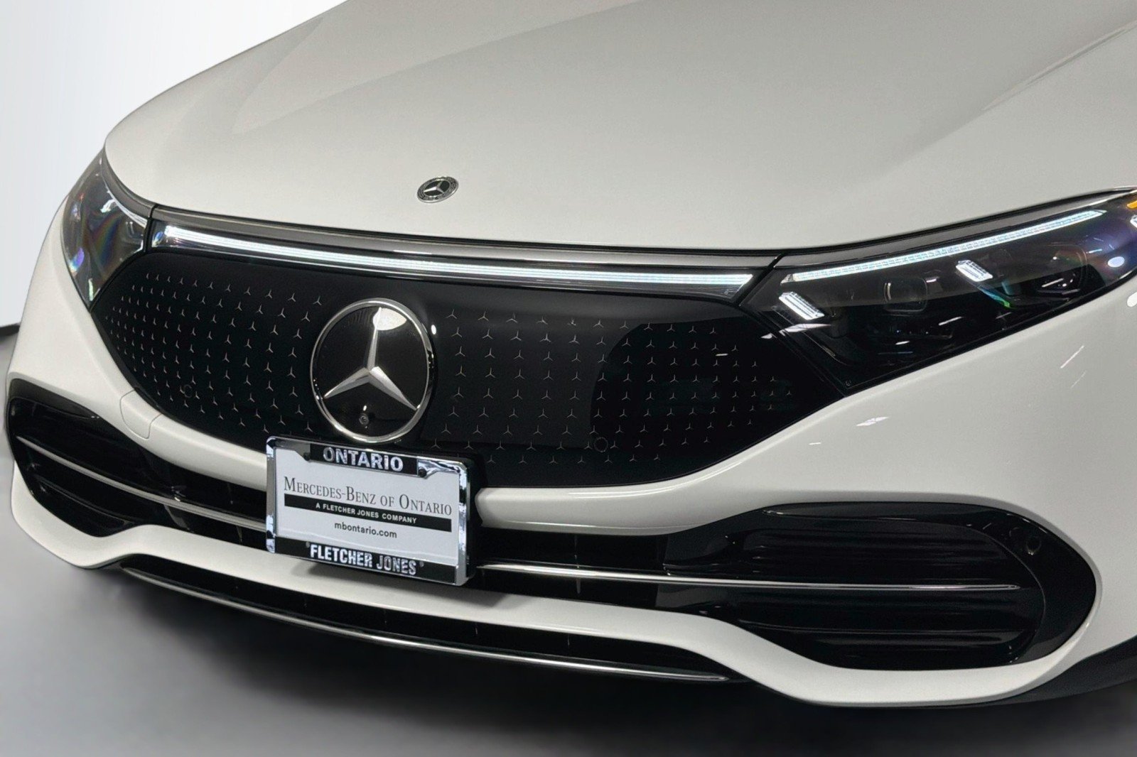 Certified Used 2024 Polar White Mercedes-Benz EQS 450+ image 13