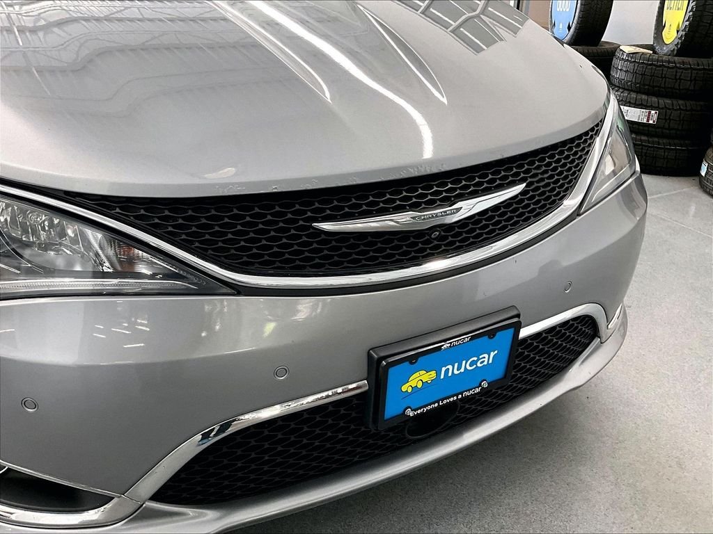Used 2017 Billet Silver Metallic Clearcoat Chrysler Touring L Plus image 29