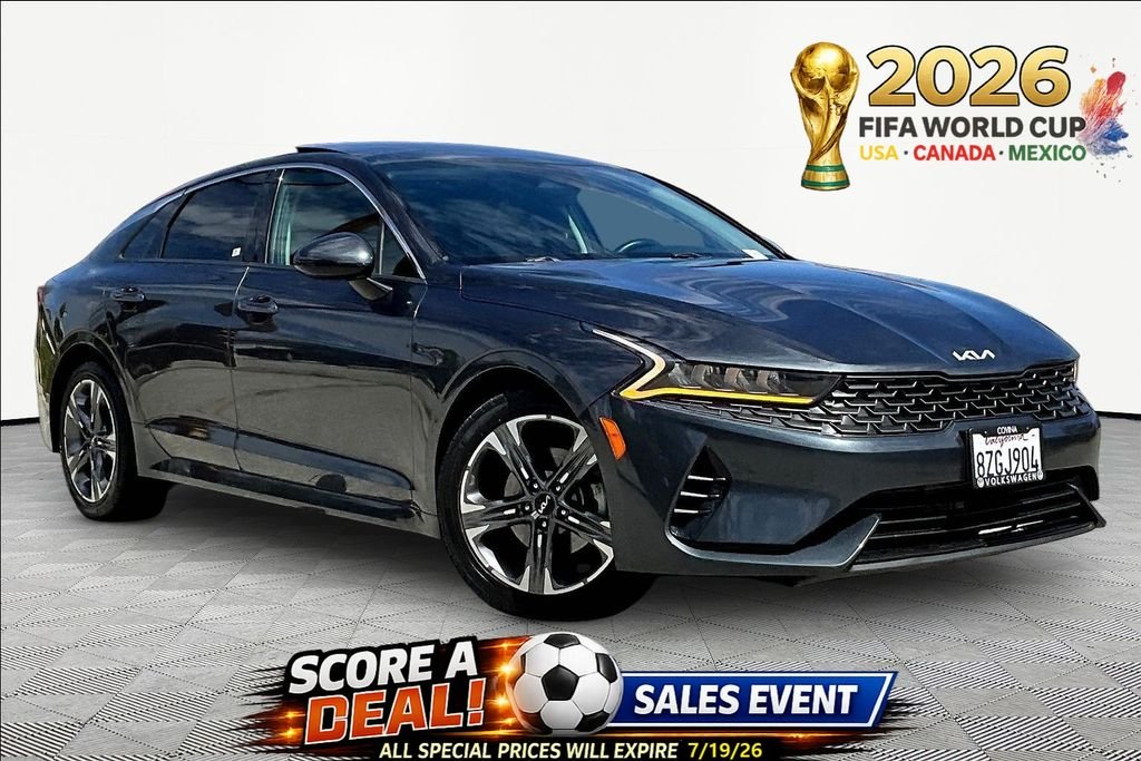Used 2022 Gray Kia EX image 1