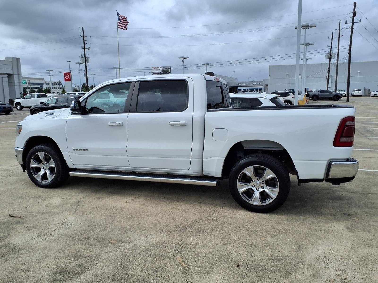 2023 Ram 1500 Laramie White at Robbins Nissan