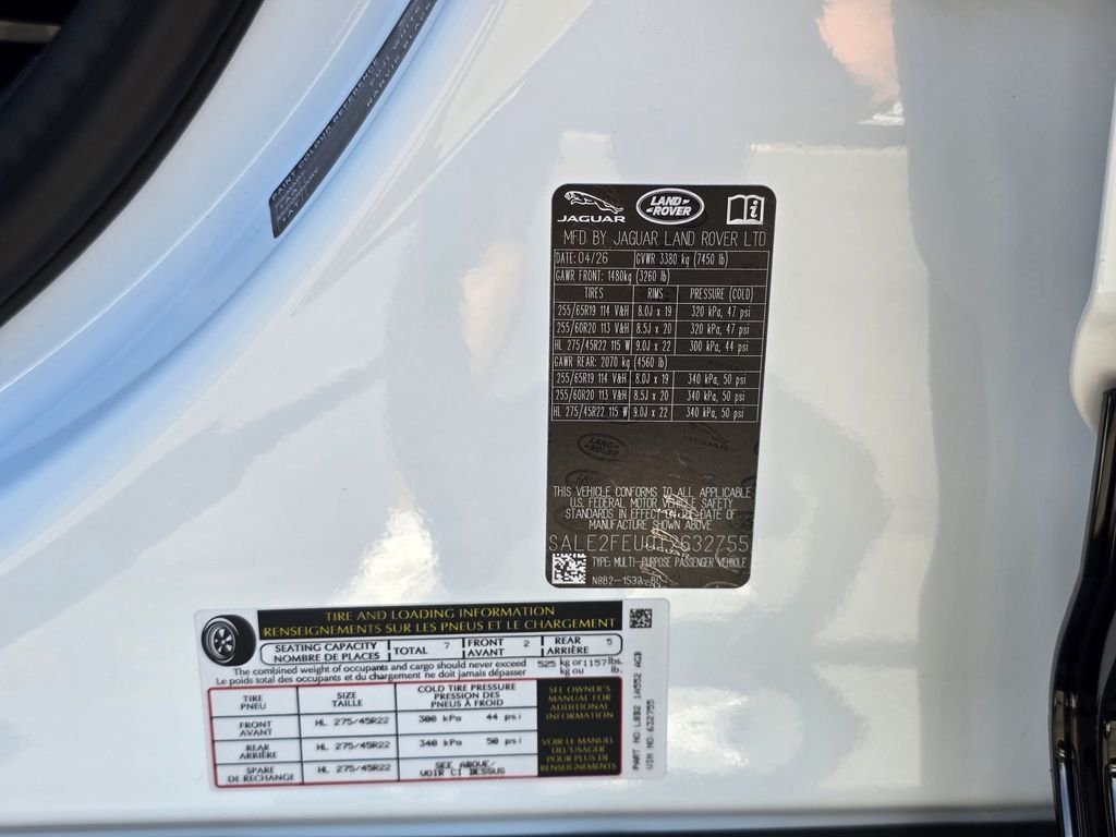 New 2026 Fuji White LAND ROVER X-Dynamic SE image 39