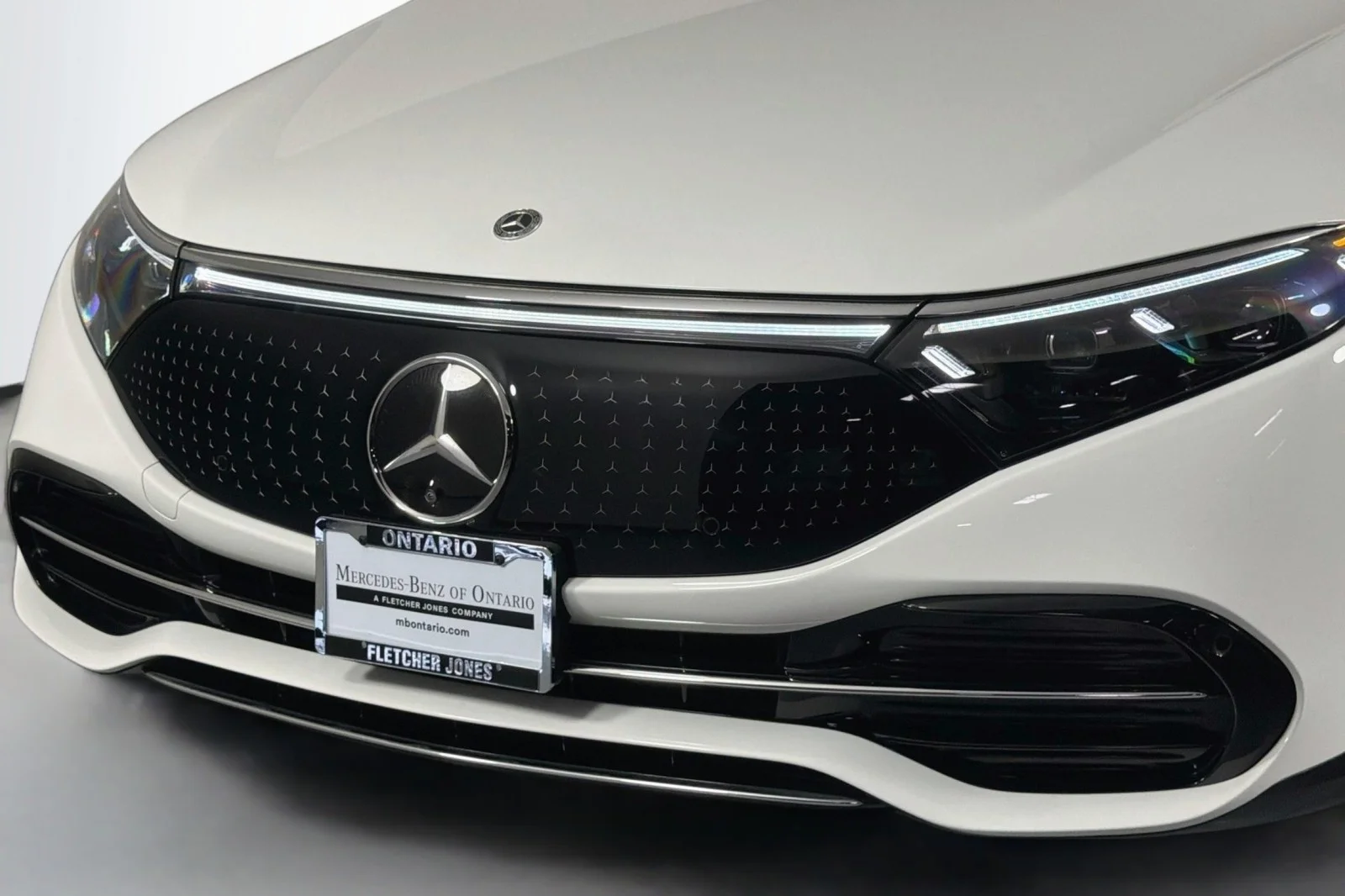 Certified Used 2024 Polar White Mercedes-Benz EQS 450+ image 13