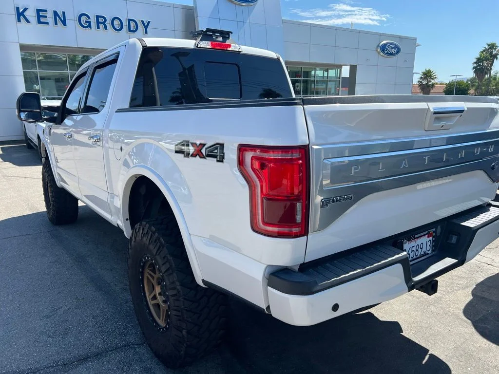 Used 2015 White Ford Platinum image 9
