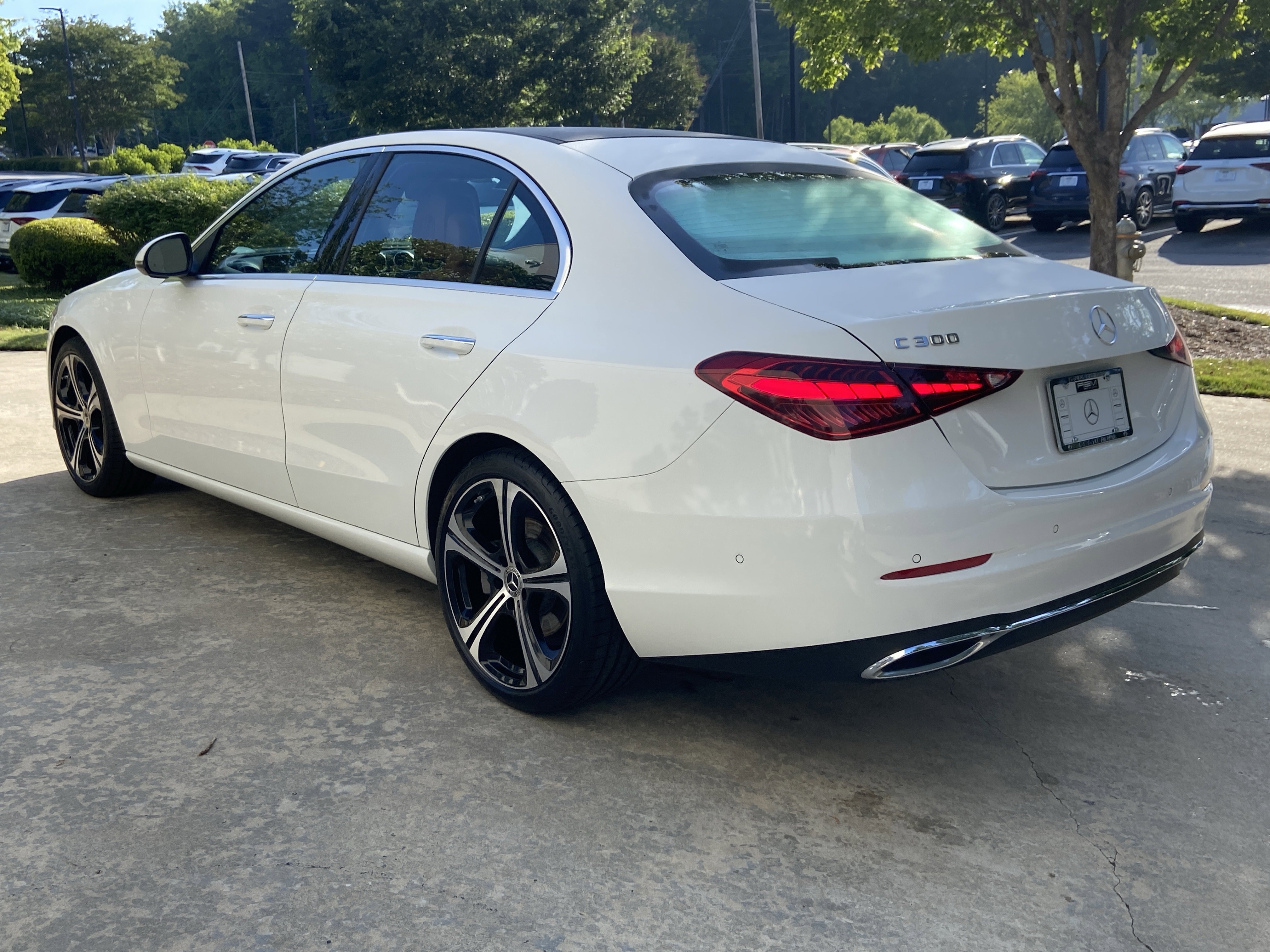 Certified Used 2025 Polar White Mercedes-Benz C 300 Sedan image 15