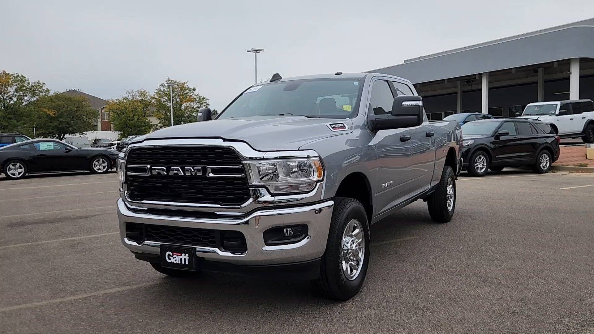 Used 2024 Billet Silver Metallic Clearcoat Ram Big Horn image 3