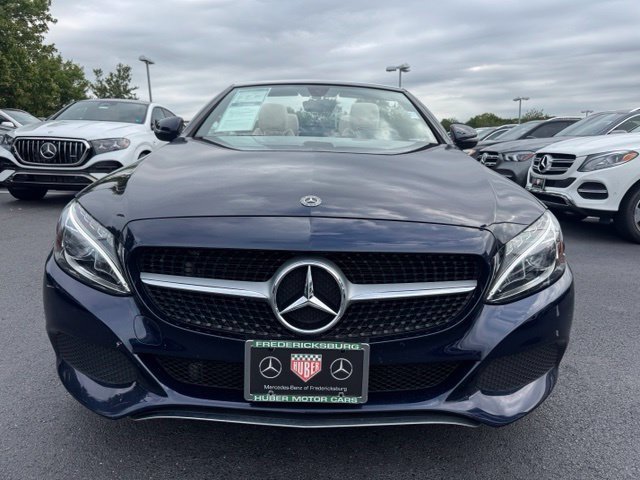 Used 2018 Lunar Blue Metallic Mercedes-Benz C 300 image 2