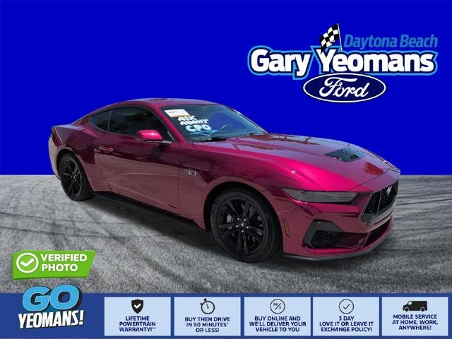 Certified Used 2025 Magenta Ford GT image 1