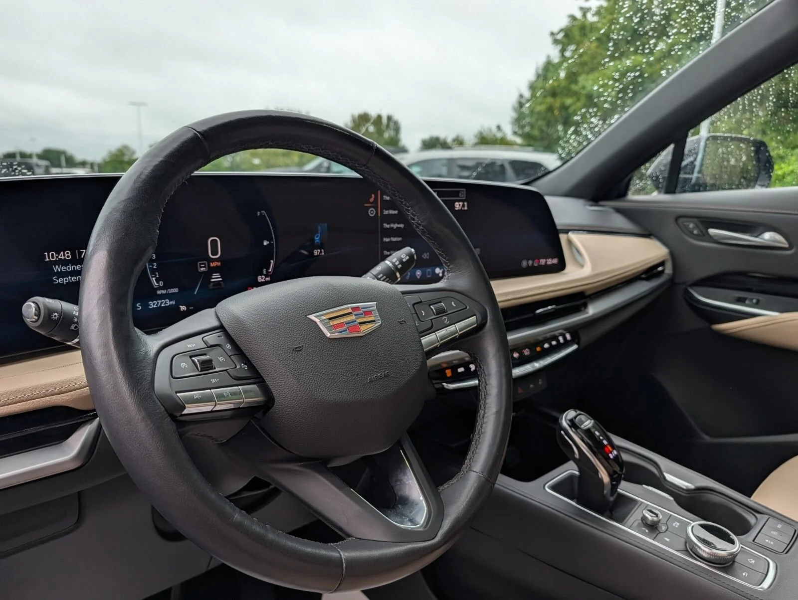 Used 2024 Stellar Black Metallic Cadillac Luxury image 34