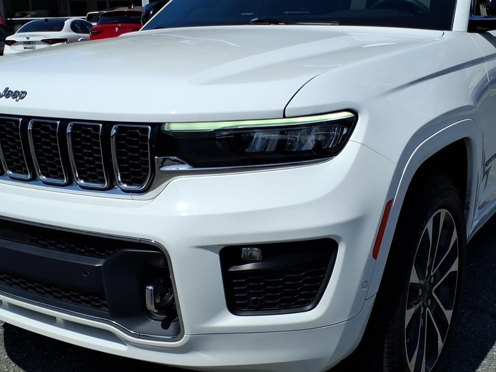 Used 2023 Bright White Clearcoat Jeep Overland image 16
