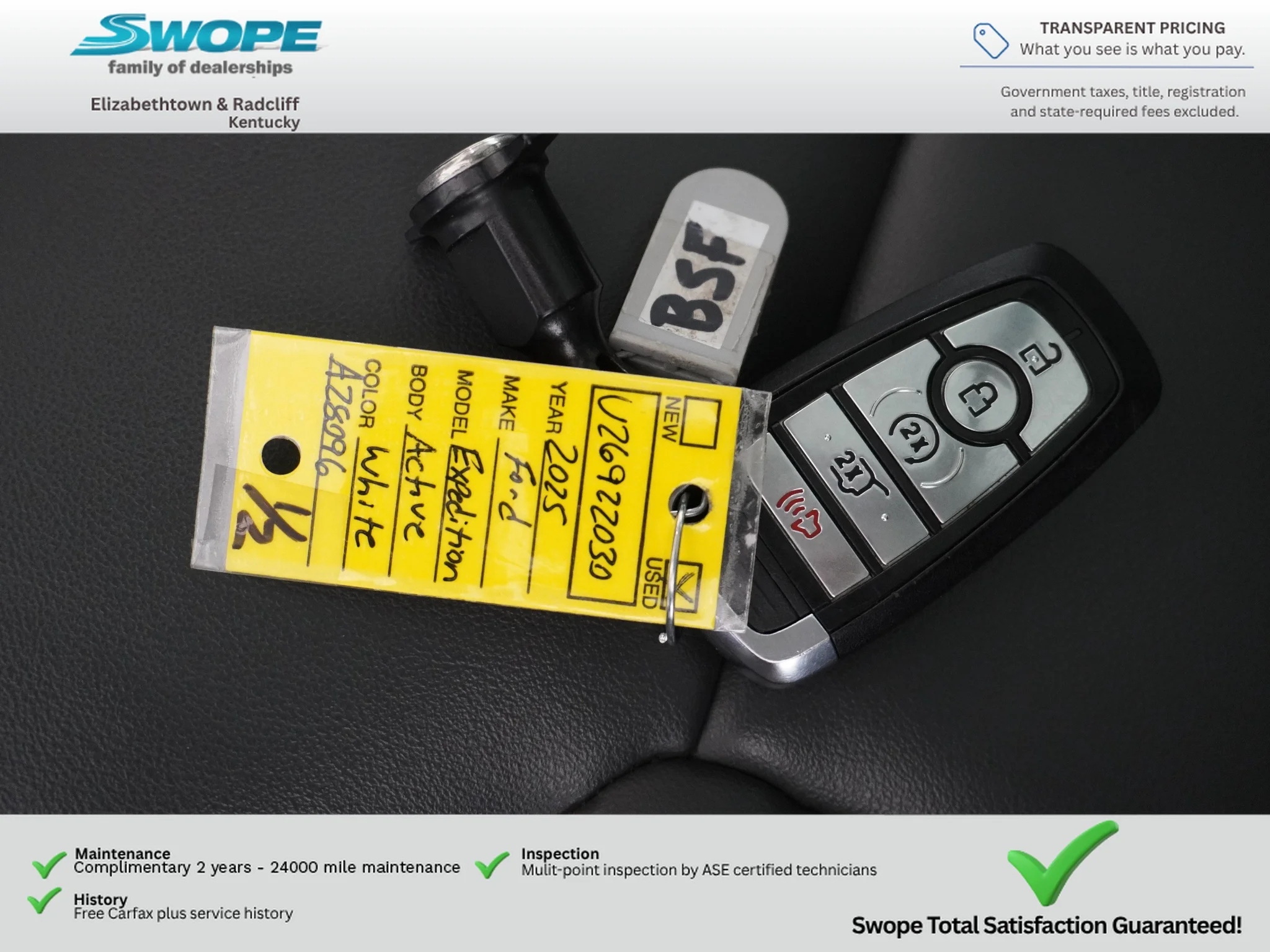 Used 2025 OXFORD WHITE Ford Active image 31