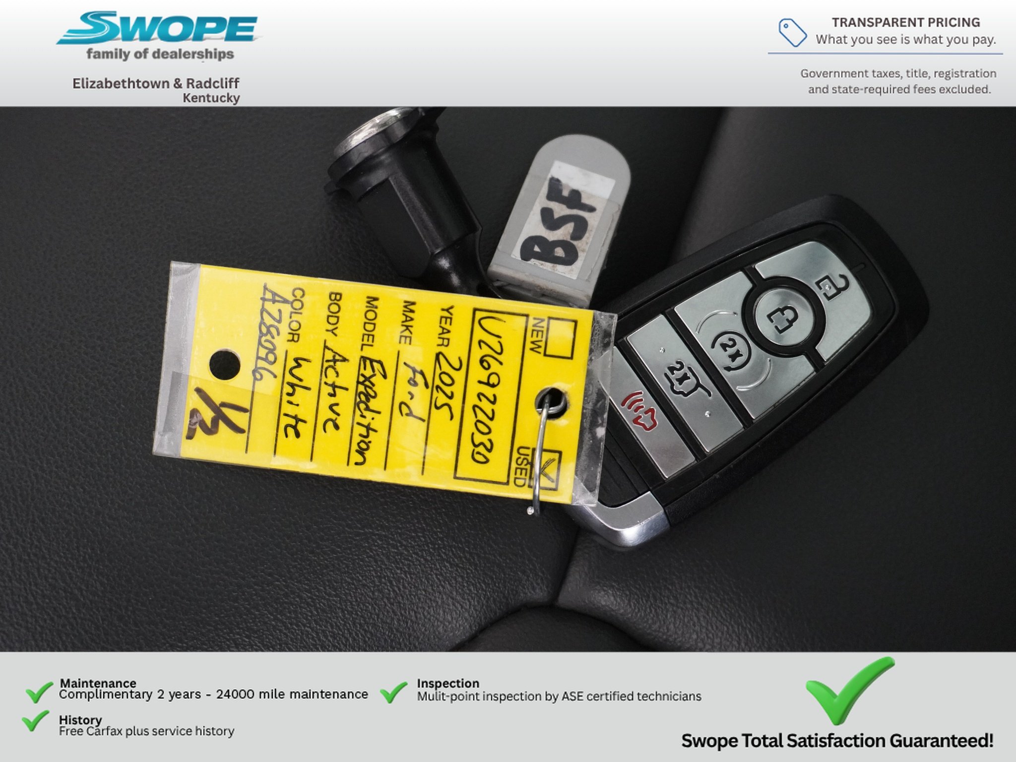 Used 2025 OXFORD WHITE Ford Active image 31