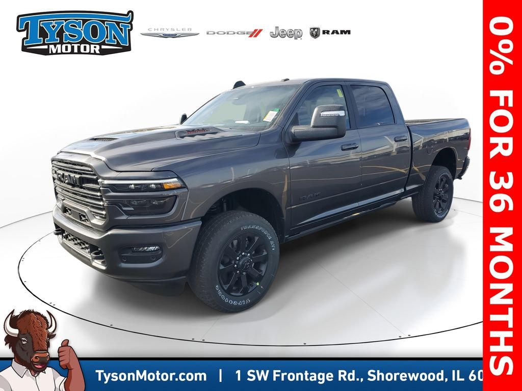 New 2026 Granite Crystal Metallic Clear-Coat Exterior Paint RAM Laramie image 2