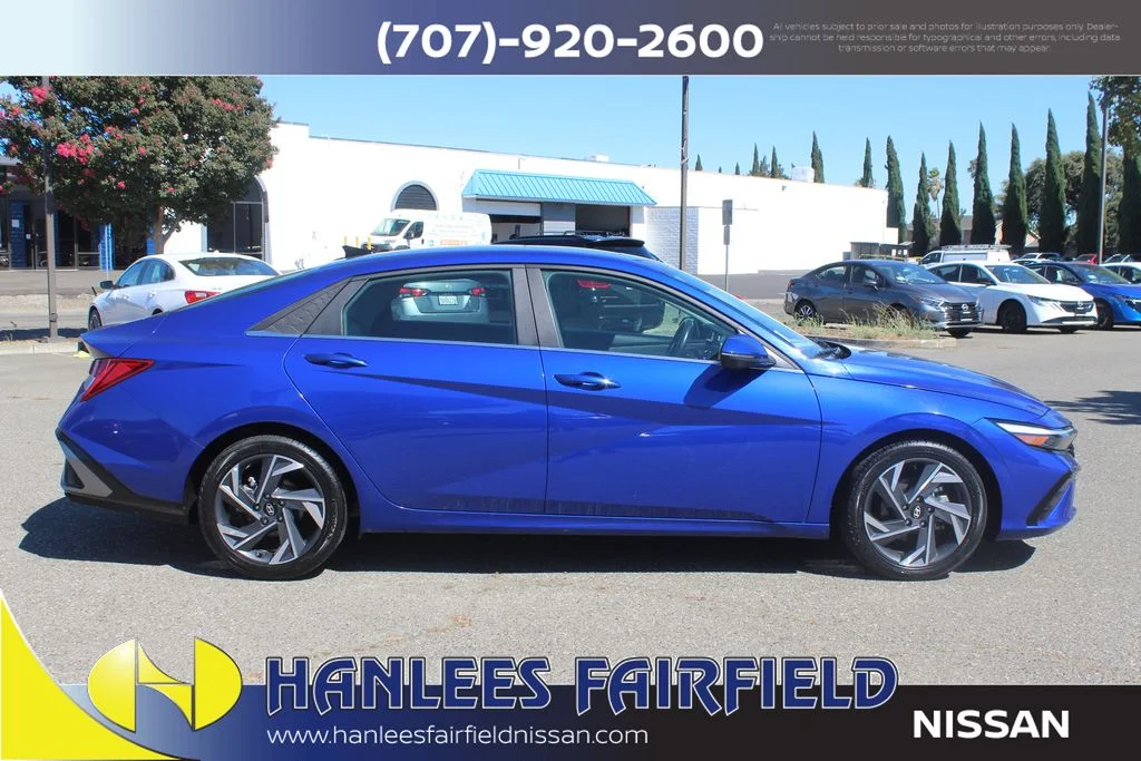 Used 2024 Blue Hyundai Limited image 6