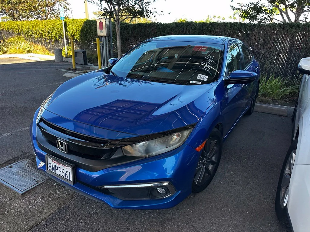 Used 2021 Blue Honda EX image 4