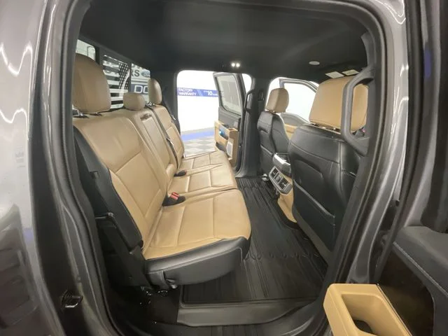 Used 2021 Gray Metallic Ford Lariat image 12