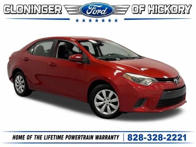 Used 2016 Red Toyota LE image 1