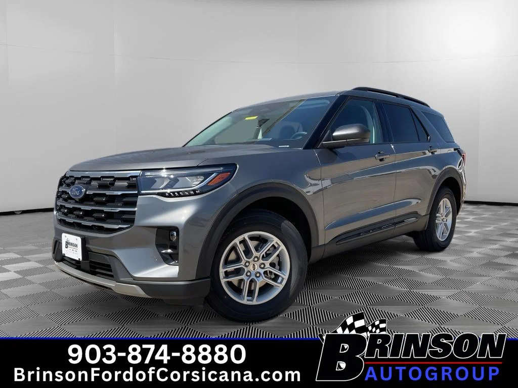 New 2026 Carbonized Gray Metallic Ford Active image 1