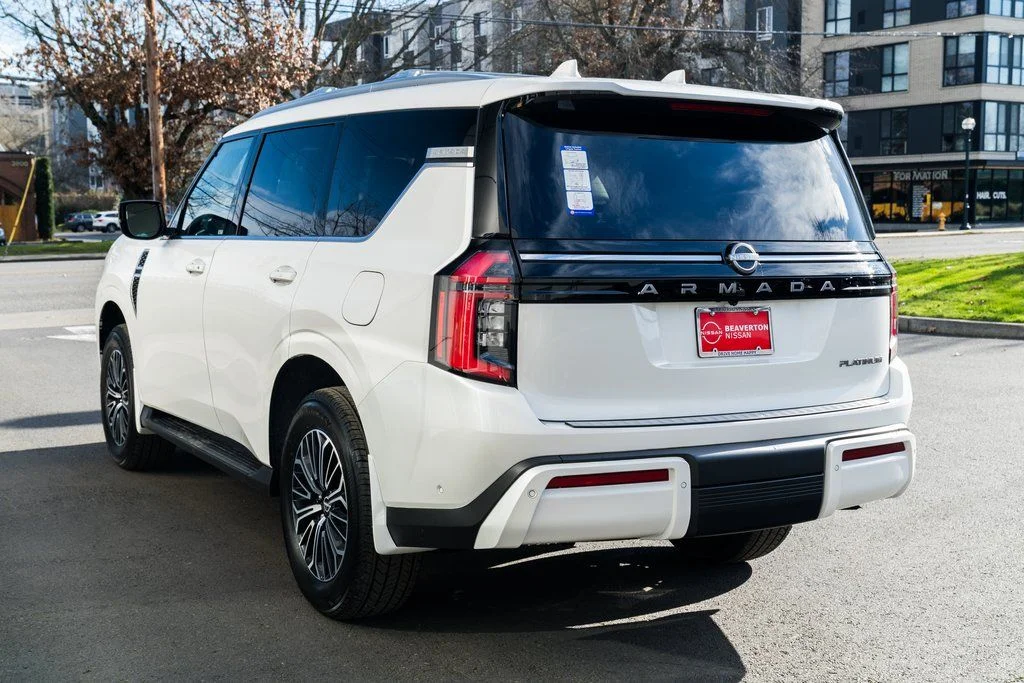 New 2026 Aspen White TriCoat Nissan Platinum image 4