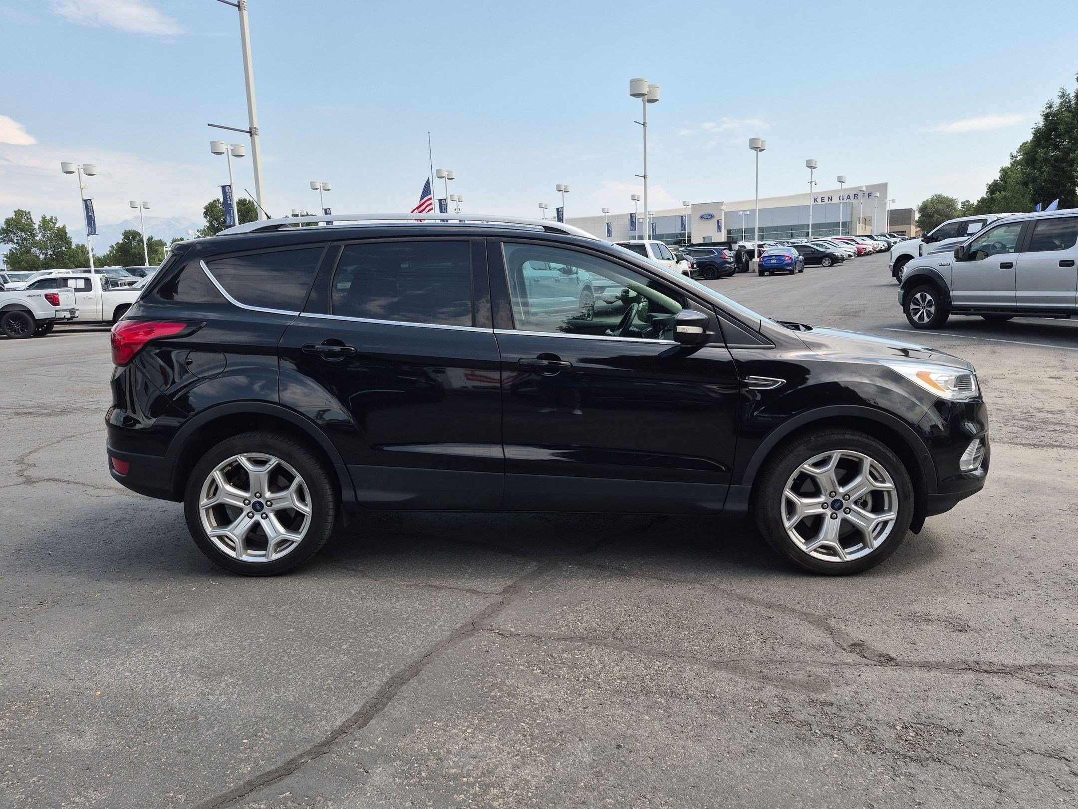 Used 2019 Ford Escape Titanium with VIN 1FMCU9J96KUB03627 for sale in West Valley City, UT