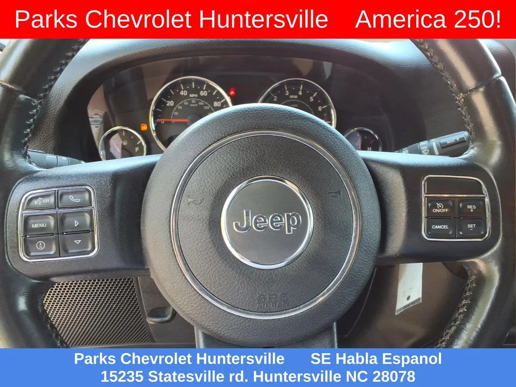 Certified Used 2017 Silver Jeep Unlimited Sahara image 12