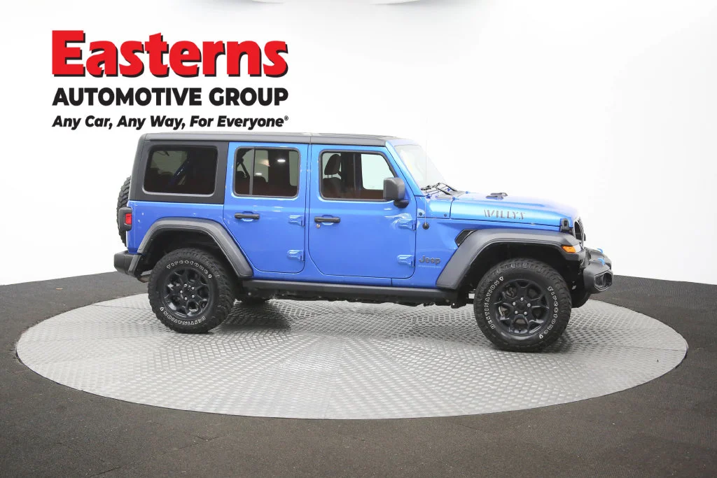 Used 2023 Blue Jeep Willys 4xe image 42