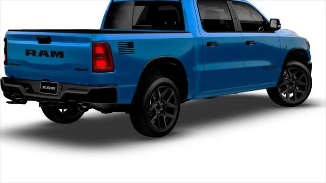 New 2026 Hydro Blue Pearl-Coat Exterior Paint RAM Laramie image 28