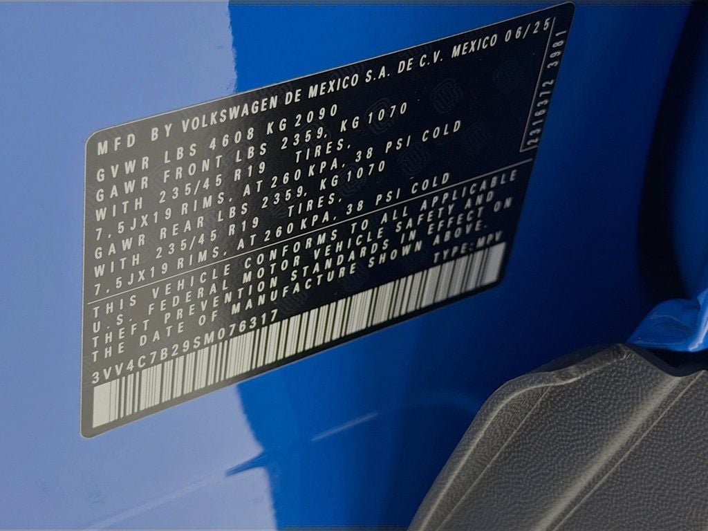 Certified Used 2025 Cornflower Blue Volkswagen SEL 4MOTION image 34