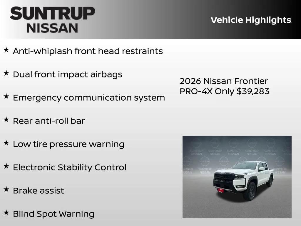 New 2026 White Nissan PRO-4X image 23