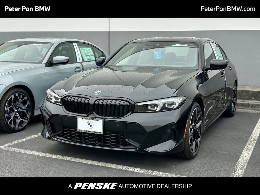New 2026 Black Sapphire Metallic BMW 330i xDrive image 1