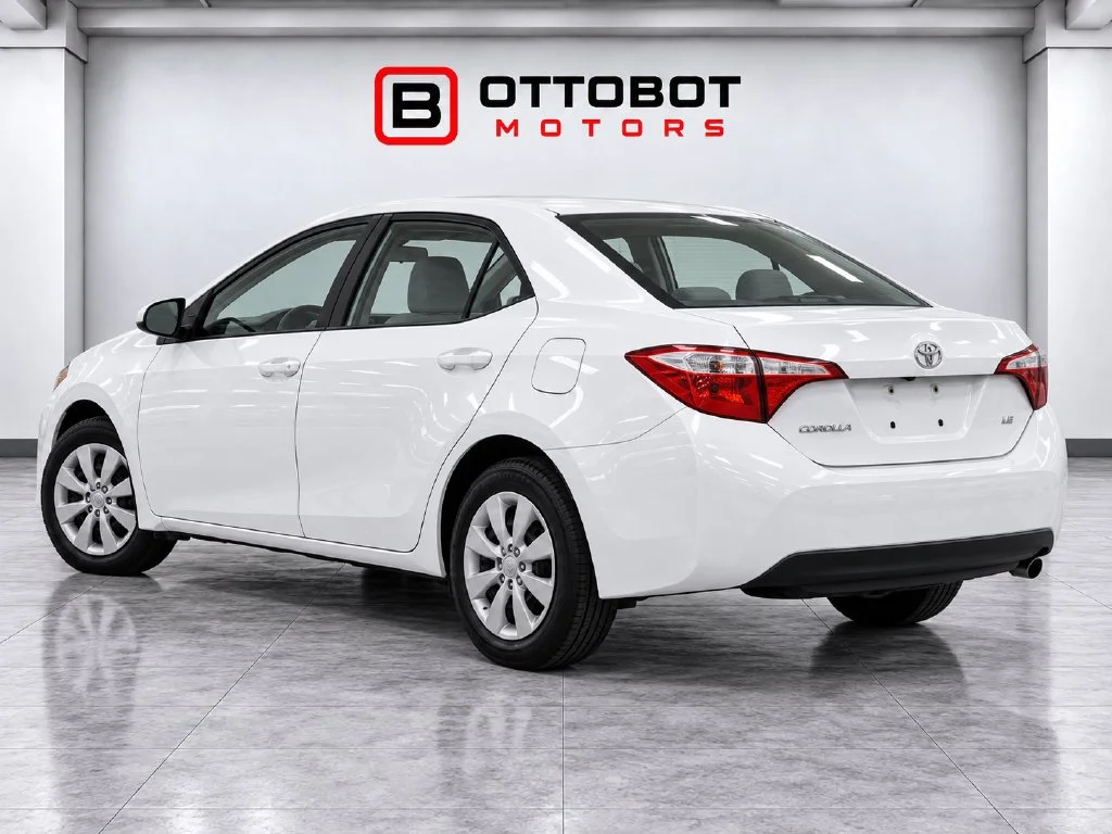 Used 2014 White Toyota LE image 7