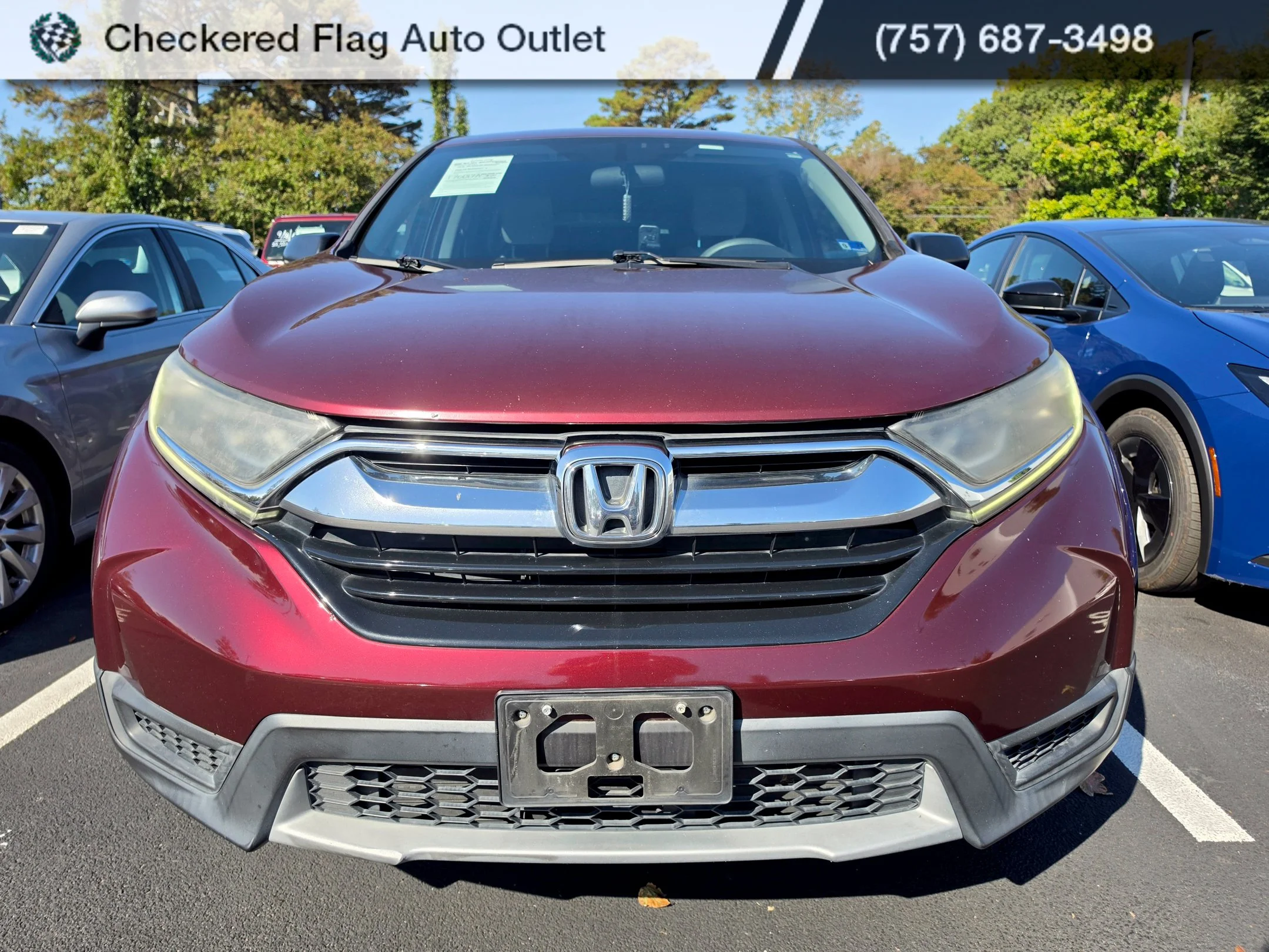 Used 2017 Basque Red Pearl II Honda LX image 2
