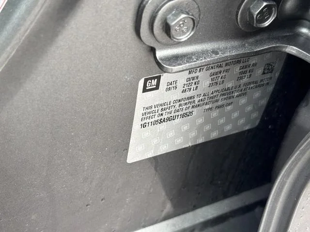 Used 2016 Heather Gray Metallic Chevrolet  image 15