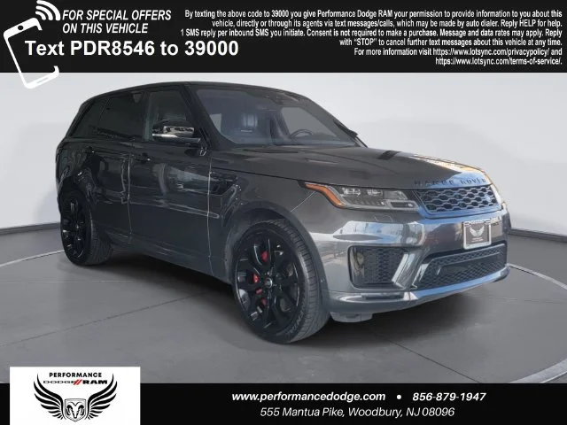 2020 Land Rover Range Rover Sport